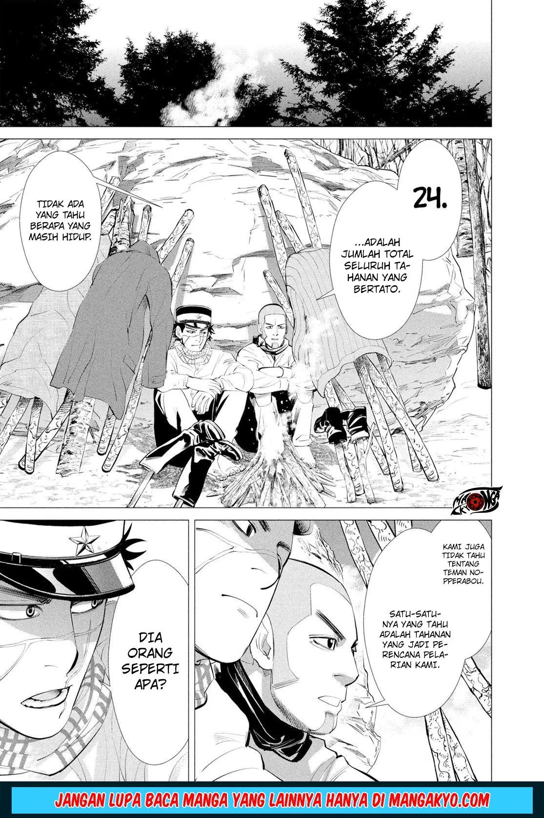 Golden Kamuy Chapter 7 - halaman 11
