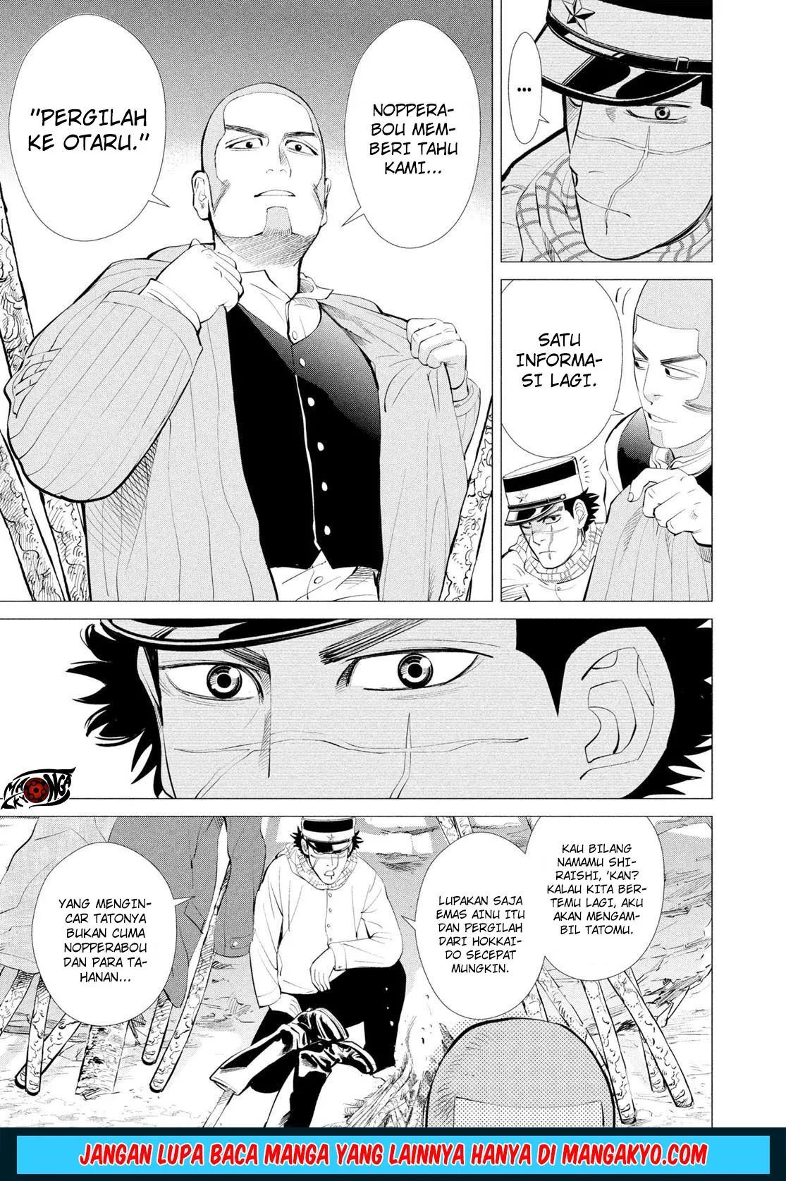 Golden Kamuy Chapter 7 - halaman 14