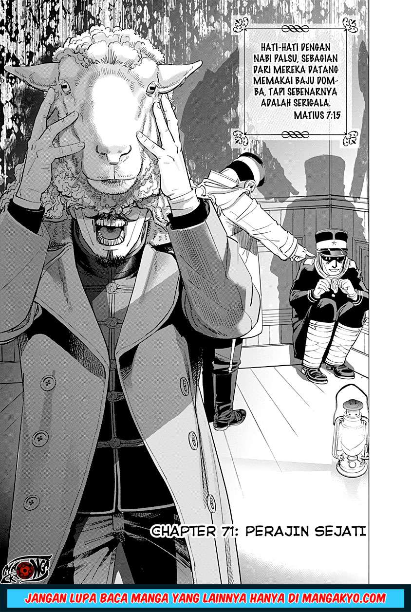 Golden Kamuy Chapter 71 - halaman 1