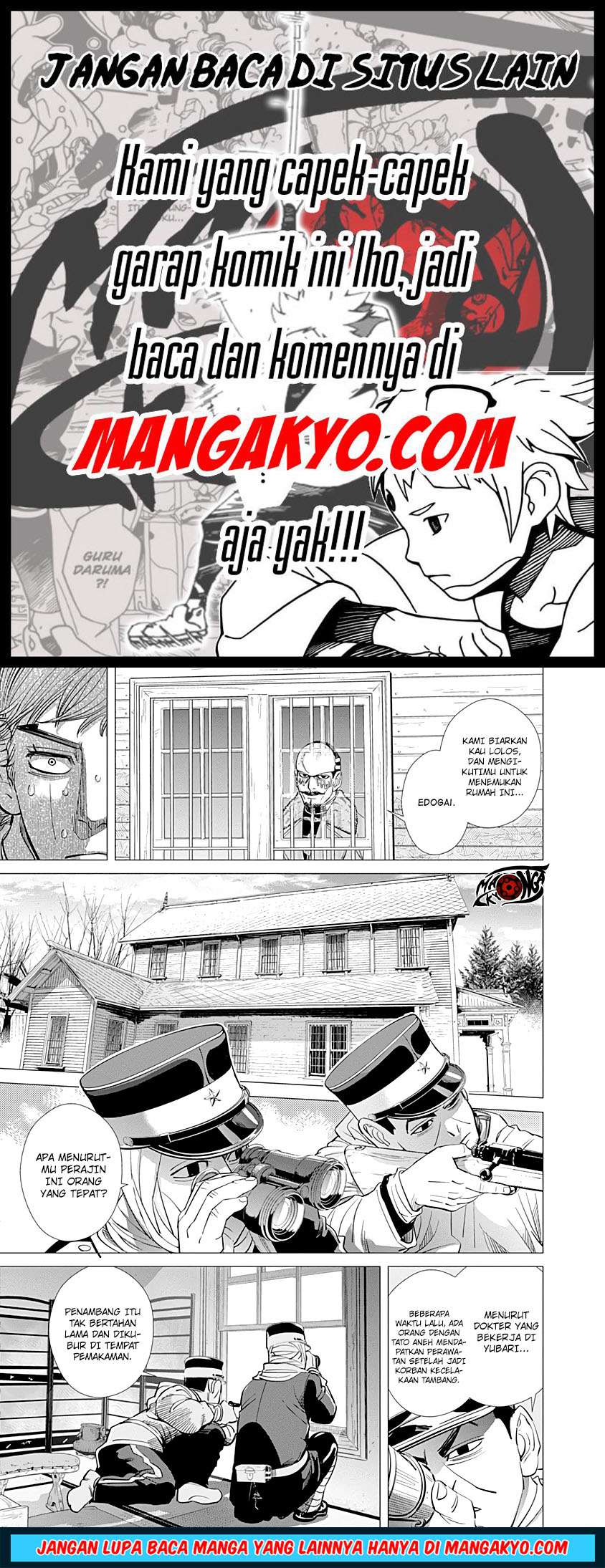 Golden Kamuy Chapter 71 - halaman 9