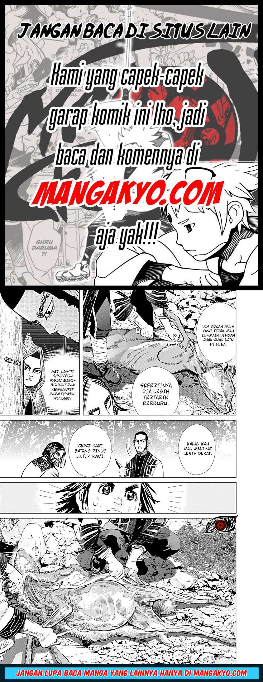 Golden Kamuy Chapter 74 - halaman 9