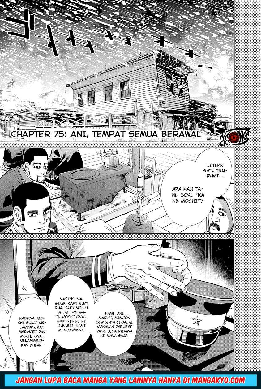Golden Kamuy Chapter 75 - halaman 1