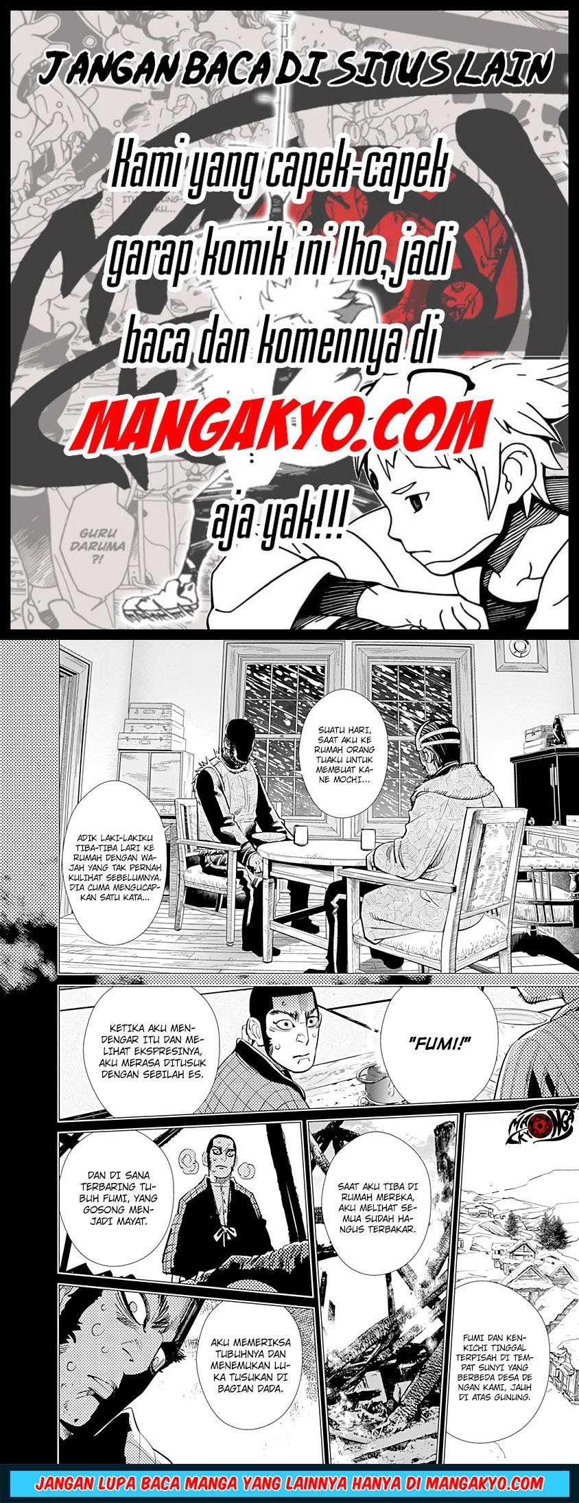Golden Kamuy Chapter 75 - halaman 9