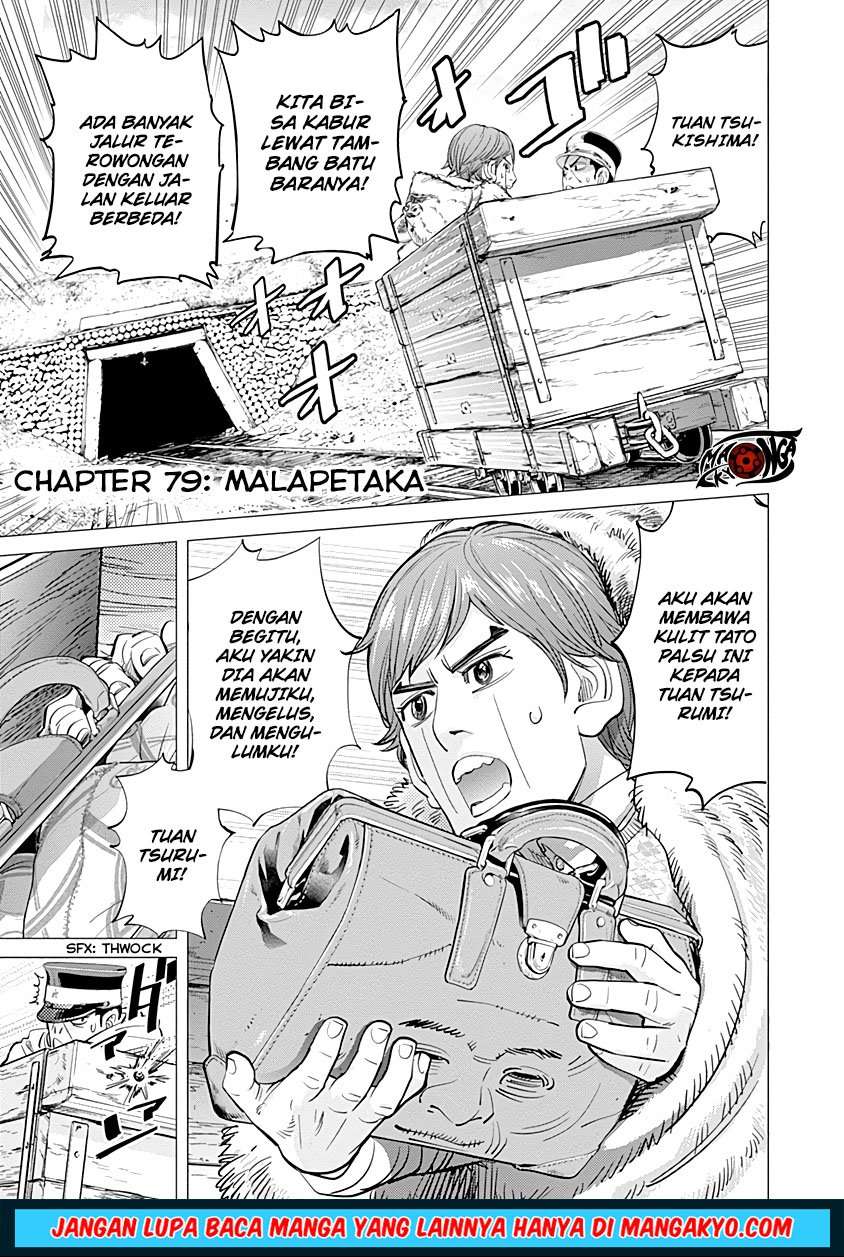 Golden Kamuy Chapter 79 - halaman 1