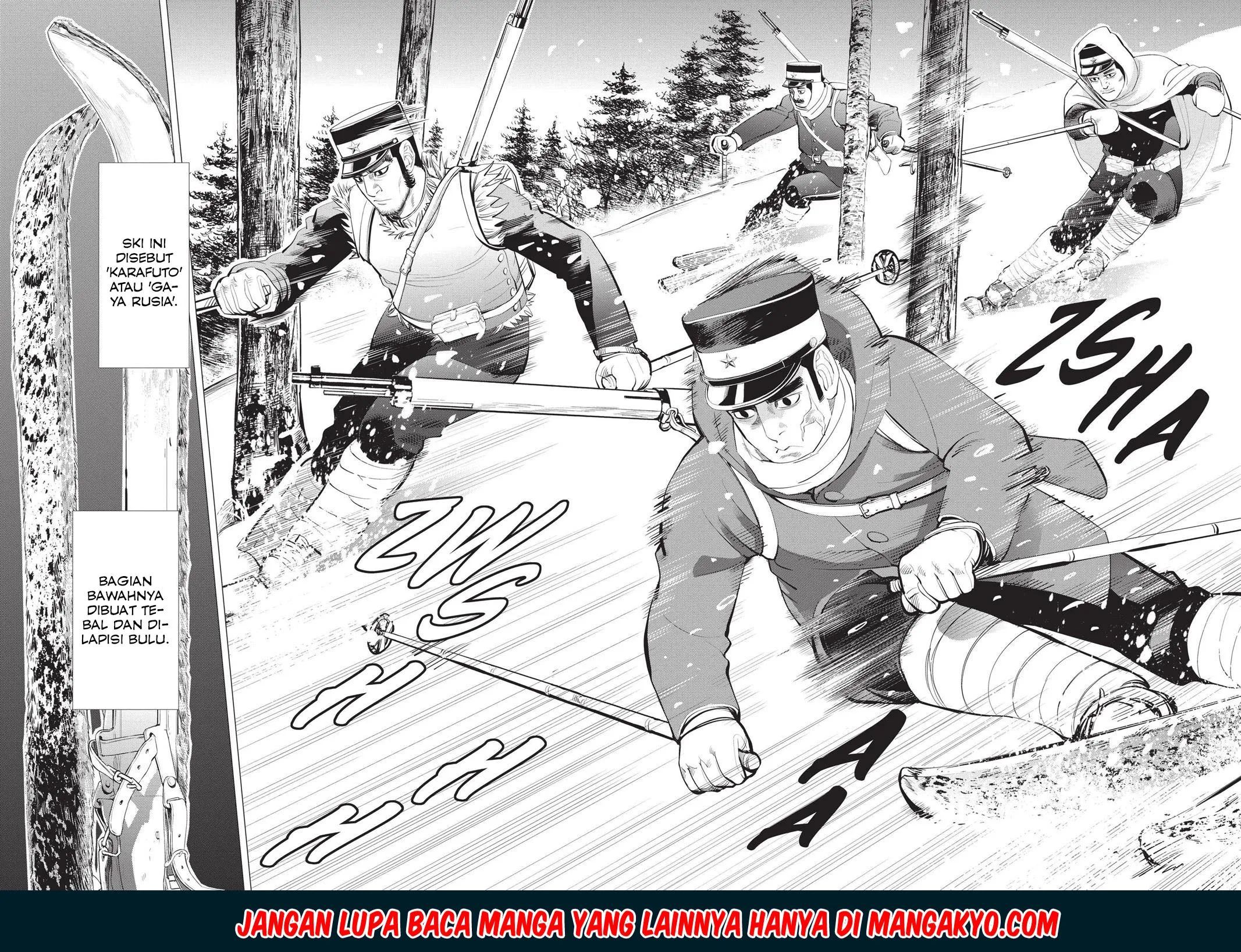 Golden Kamuy Chapter 8 - halaman 17