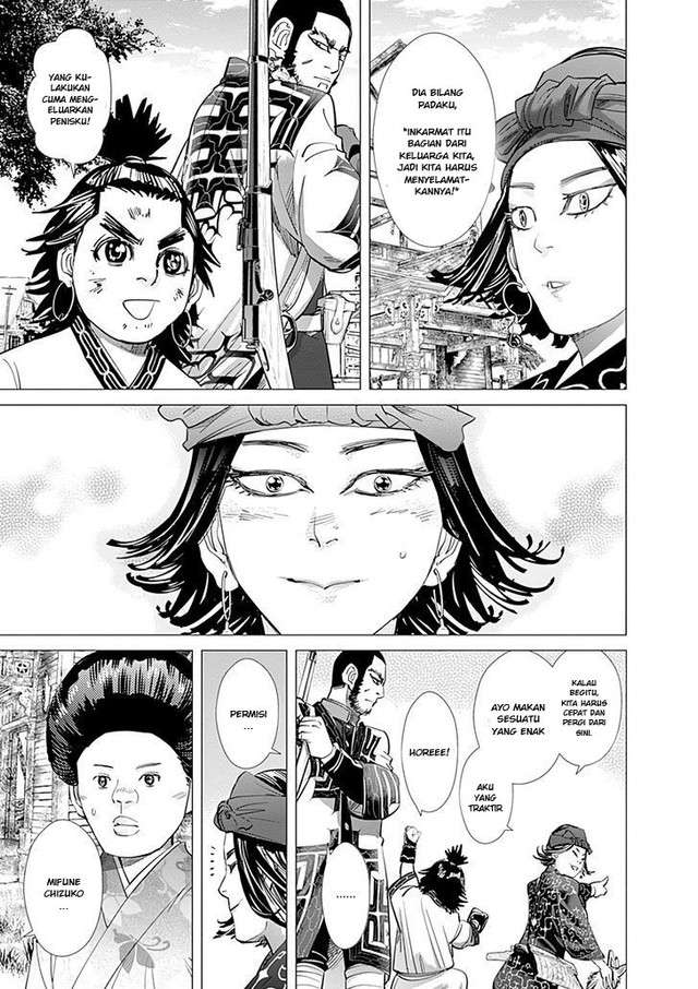 Golden Kamuy Chapter 97 - halaman 3