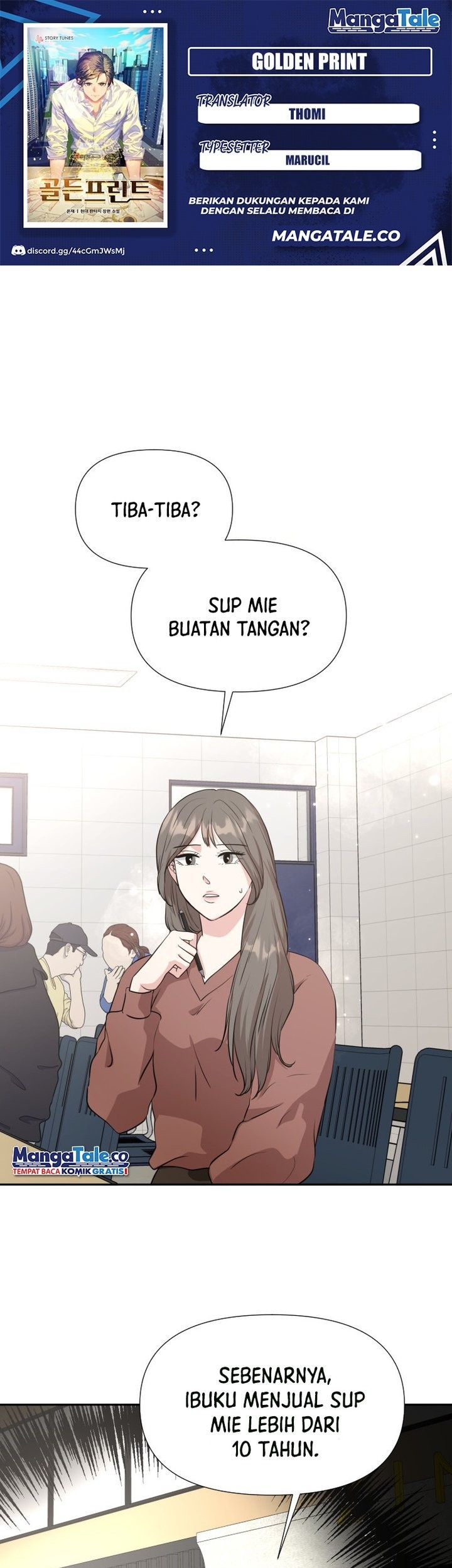 Golden Print Chapter 23 - halaman 1