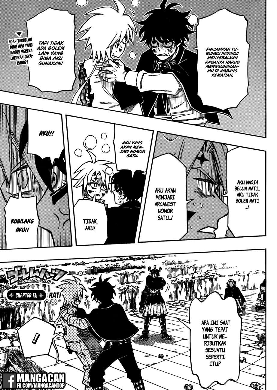 Golem Hearts Chapter 13 - halaman 1