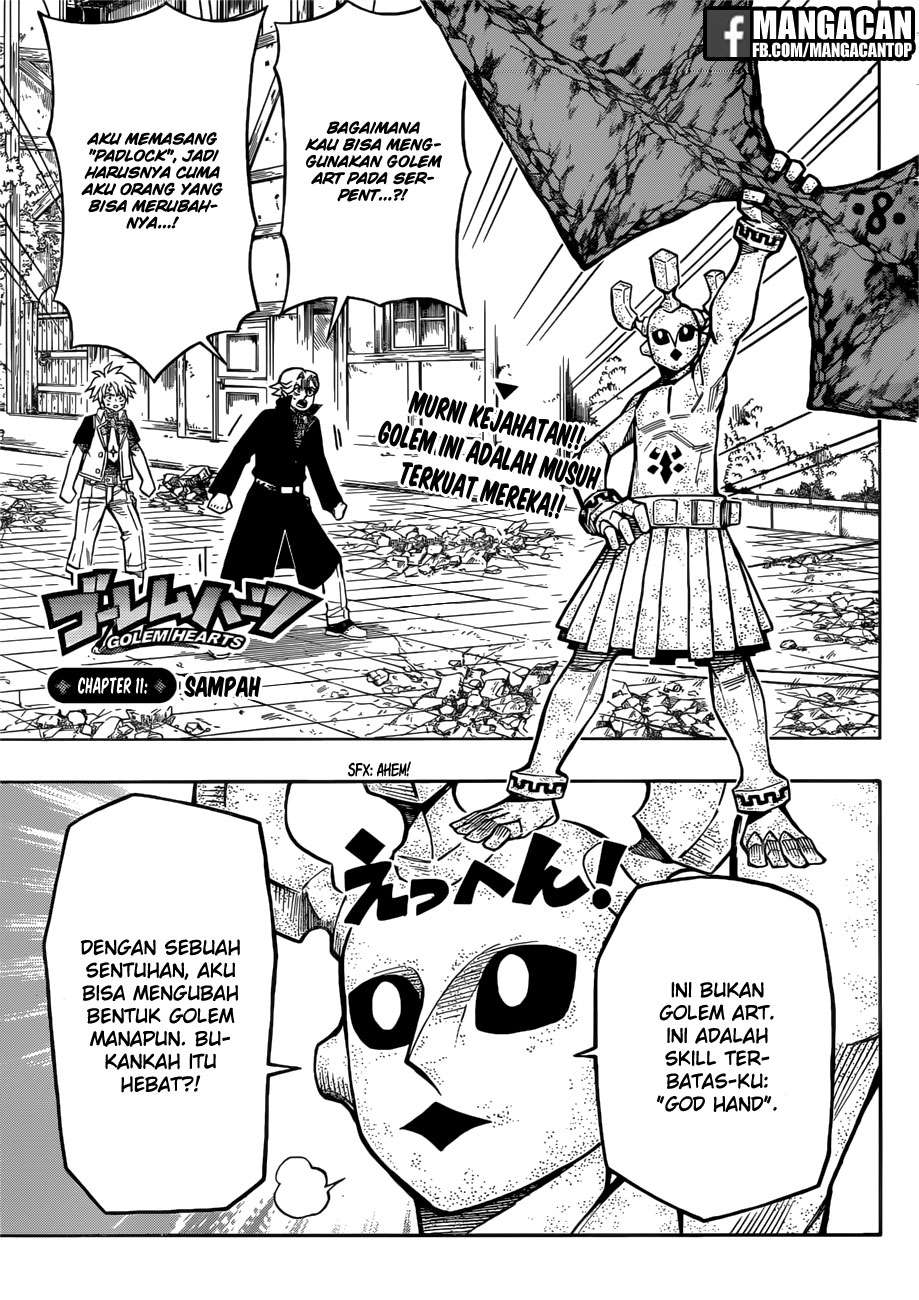 Golem Hearts Chapter 11 - halaman 1