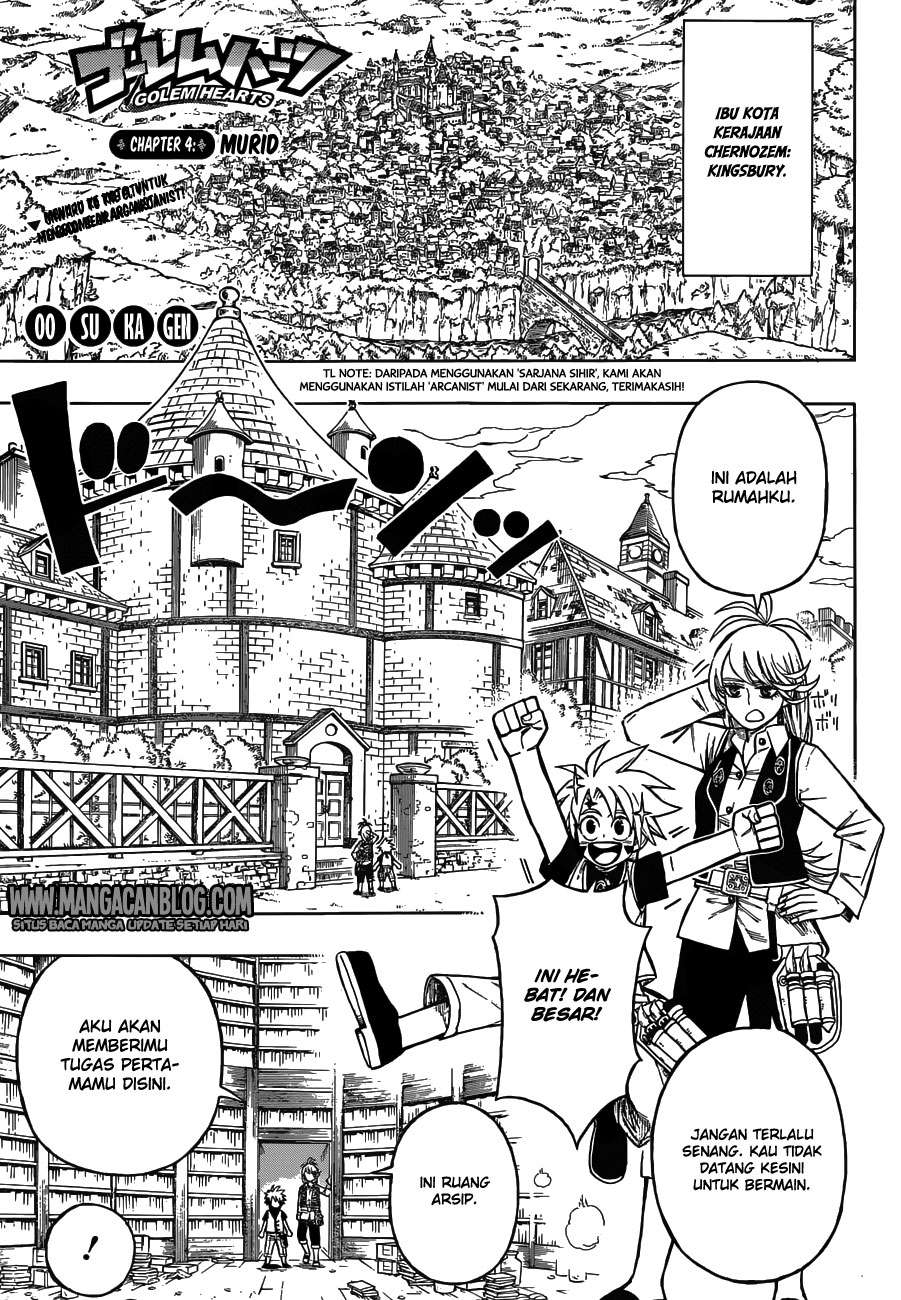 Golem Hearts Chapter 4 - halaman 1