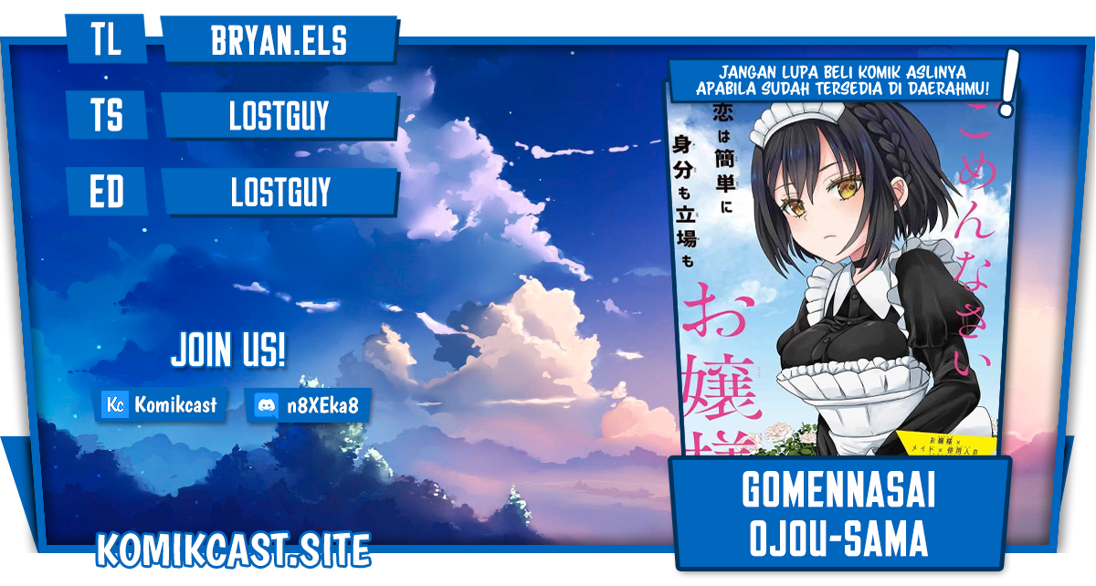 Gomennasai Ojousama, Ore wa Maid ga Suki nan desu Chapter 10 - halaman 1