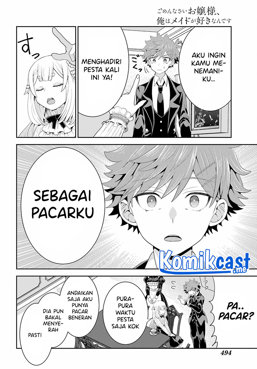 Gomennasai Ojousama, Ore wa Maid ga Suki nan desu Chapter 6.1 - halaman 15