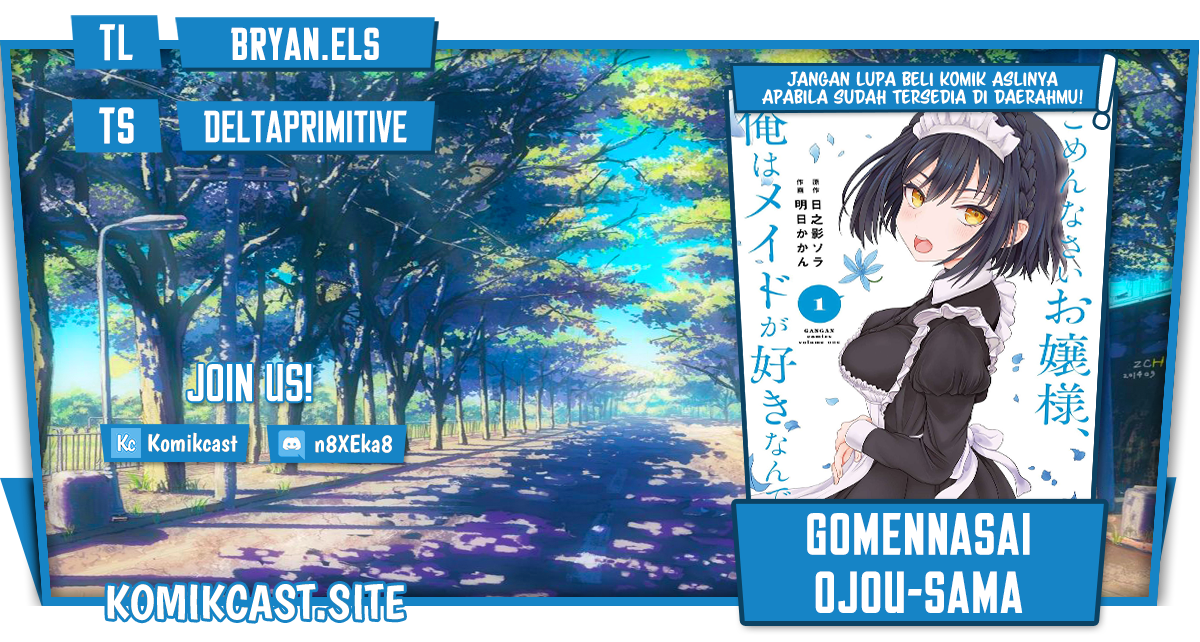 Gomennasai Ojousama, Ore wa Maid ga Suki nan desu Chapter 9 - halaman 1