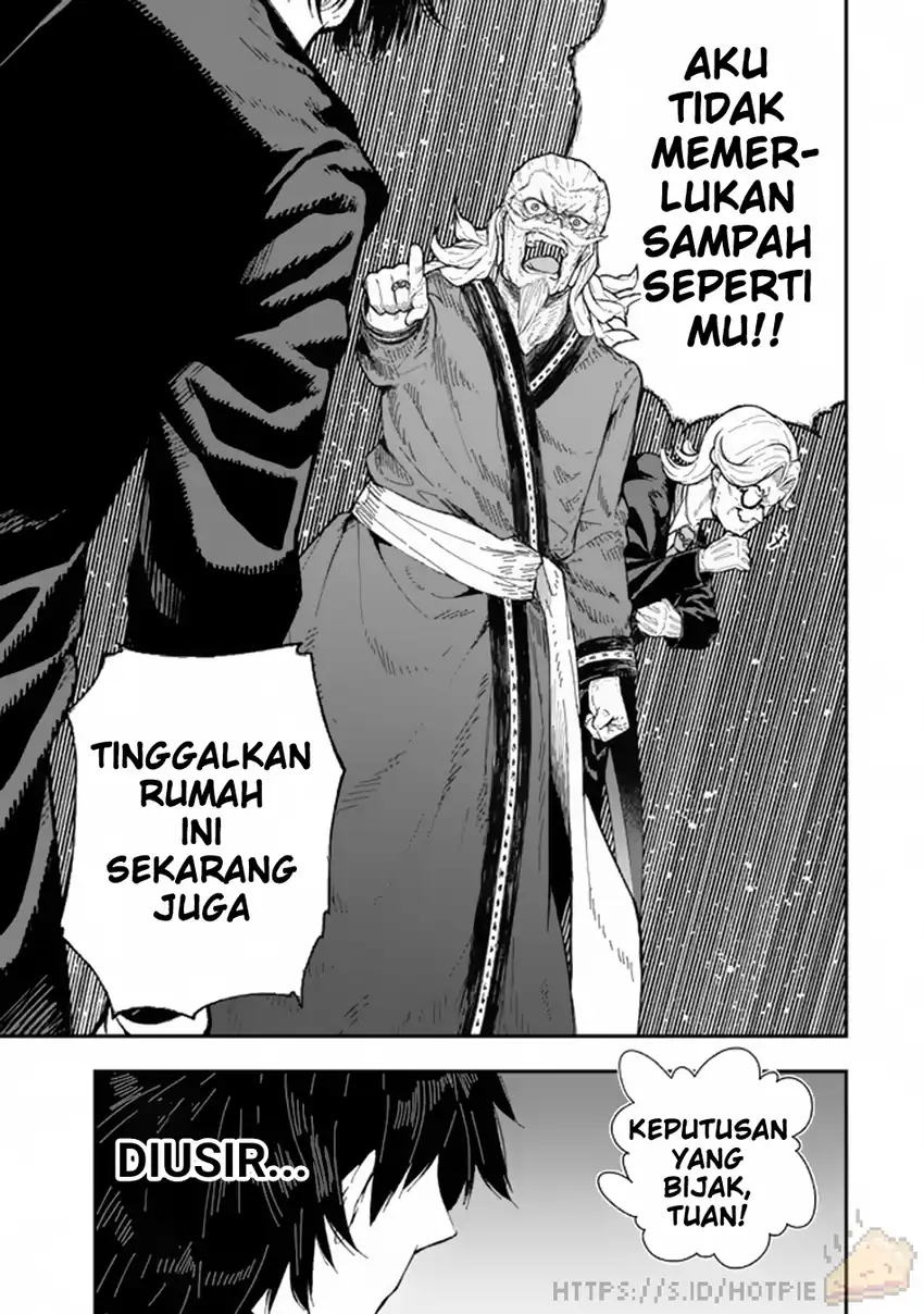 Gomi Ika dato Tsuihou sareta Shiyounin, Jitsu wa Zense Kenja desu: Shijou Saikyou no Kenja, Sekai Saikouhou no Gakuen ni Kayou Chapter 1 - halaman 10