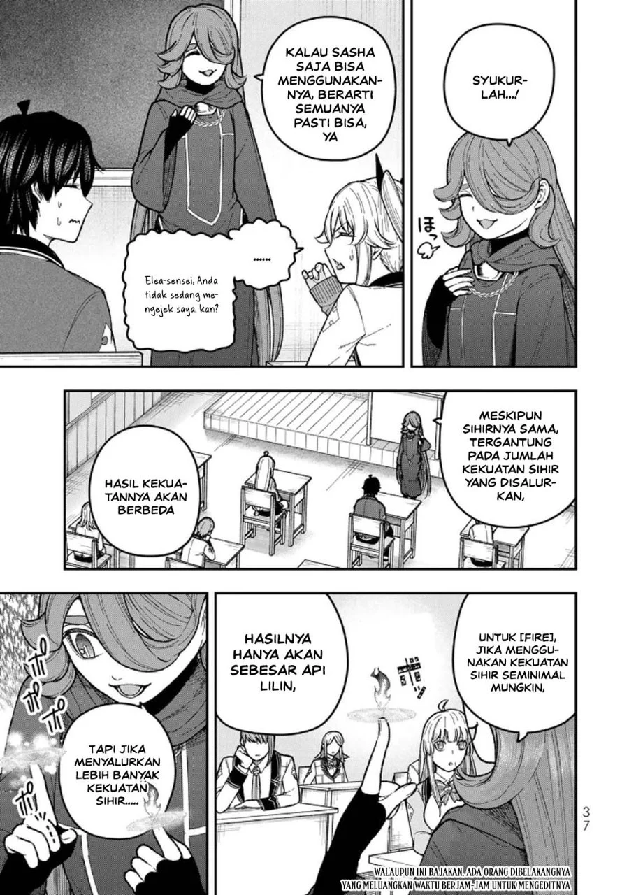 Gomi Ika dato Tsuihou sareta Shiyounin, Jitsu wa Zense Kenja desu: Shijou Saikyou no Kenja, Sekai Saikouhou no Gakuen ni Kayou Chapter 10 - halaman 3