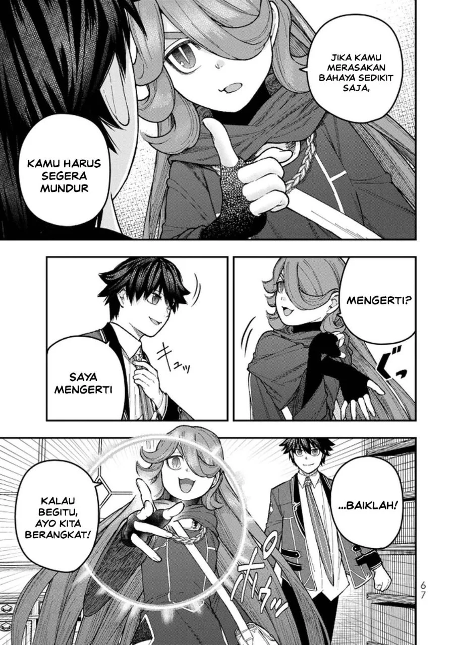 Gomi Ika dato Tsuihou sareta Shiyounin, Jitsu wa Zense Kenja desu: Shijou Saikyou no Kenja, Sekai Saikouhou no Gakuen ni Kayou Chapter 10 - halaman 33