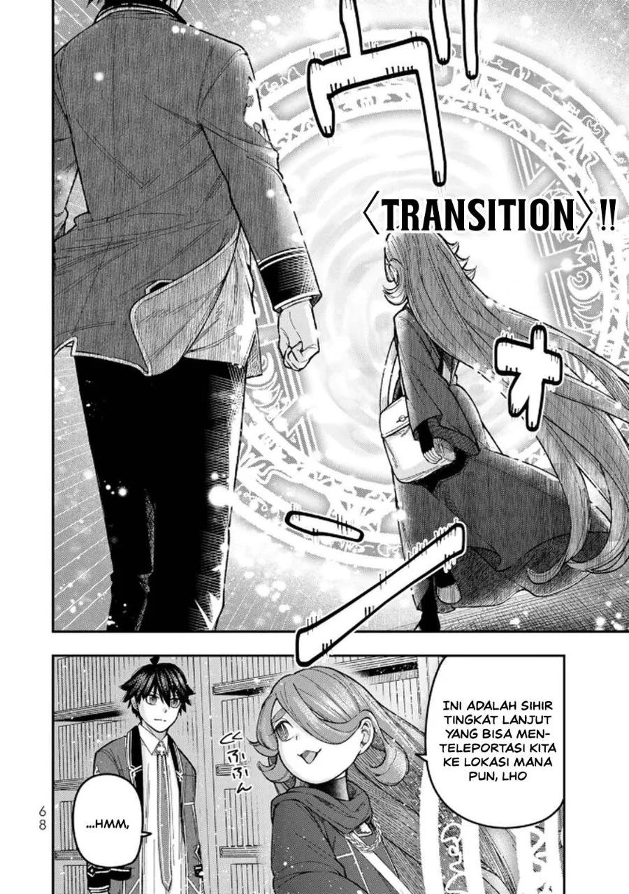 Gomi Ika dato Tsuihou sareta Shiyounin, Jitsu wa Zense Kenja desu: Shijou Saikyou no Kenja, Sekai Saikouhou no Gakuen ni Kayou Chapter 10 - halaman 34