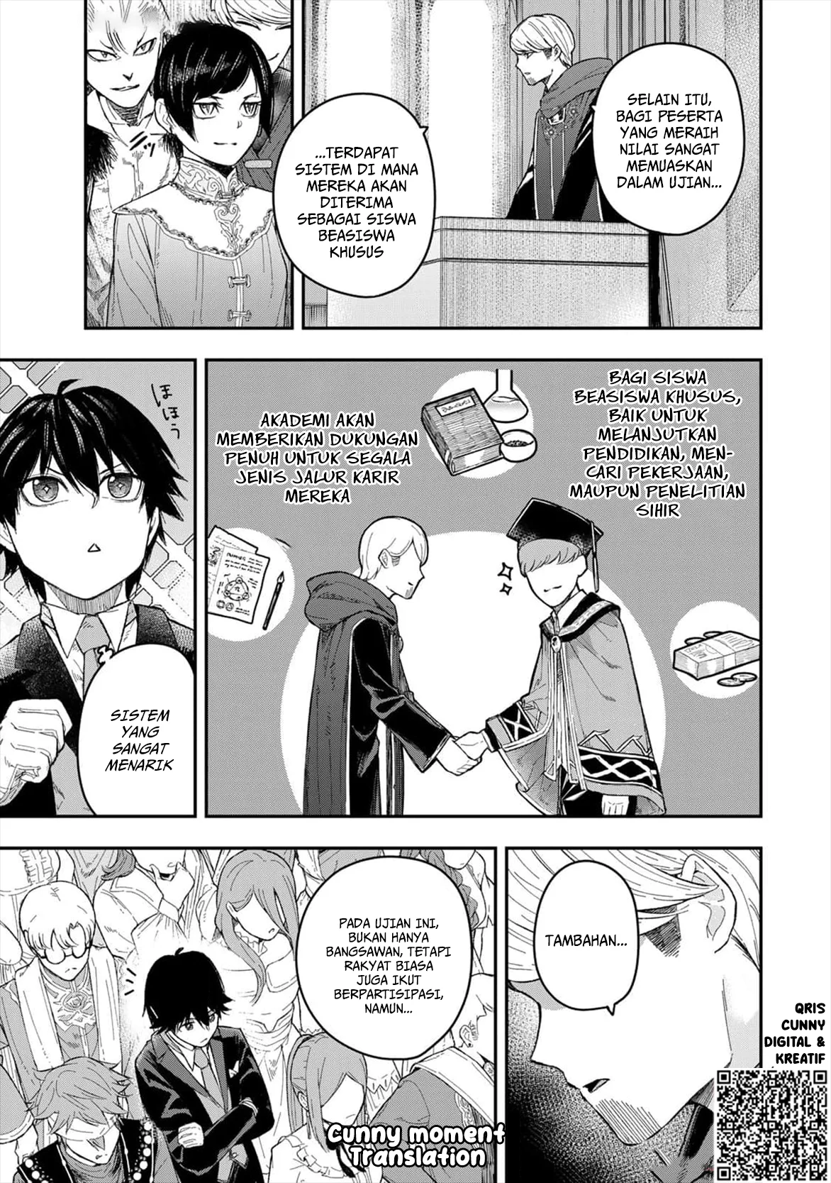 Gomi Ika dato Tsuihou sareta Shiyounin, Jitsu wa Zense Kenja desu: Shijou Saikyou no Kenja, Sekai Saikouhou no Gakuen ni Kayou Chapter 2 - halaman 21