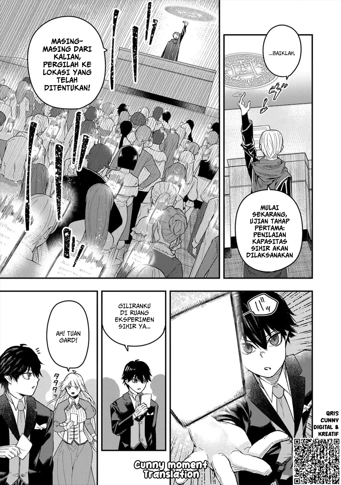 Gomi Ika dato Tsuihou sareta Shiyounin, Jitsu wa Zense Kenja desu: Shijou Saikyou no Kenja, Sekai Saikouhou no Gakuen ni Kayou Chapter 2 - halaman 23