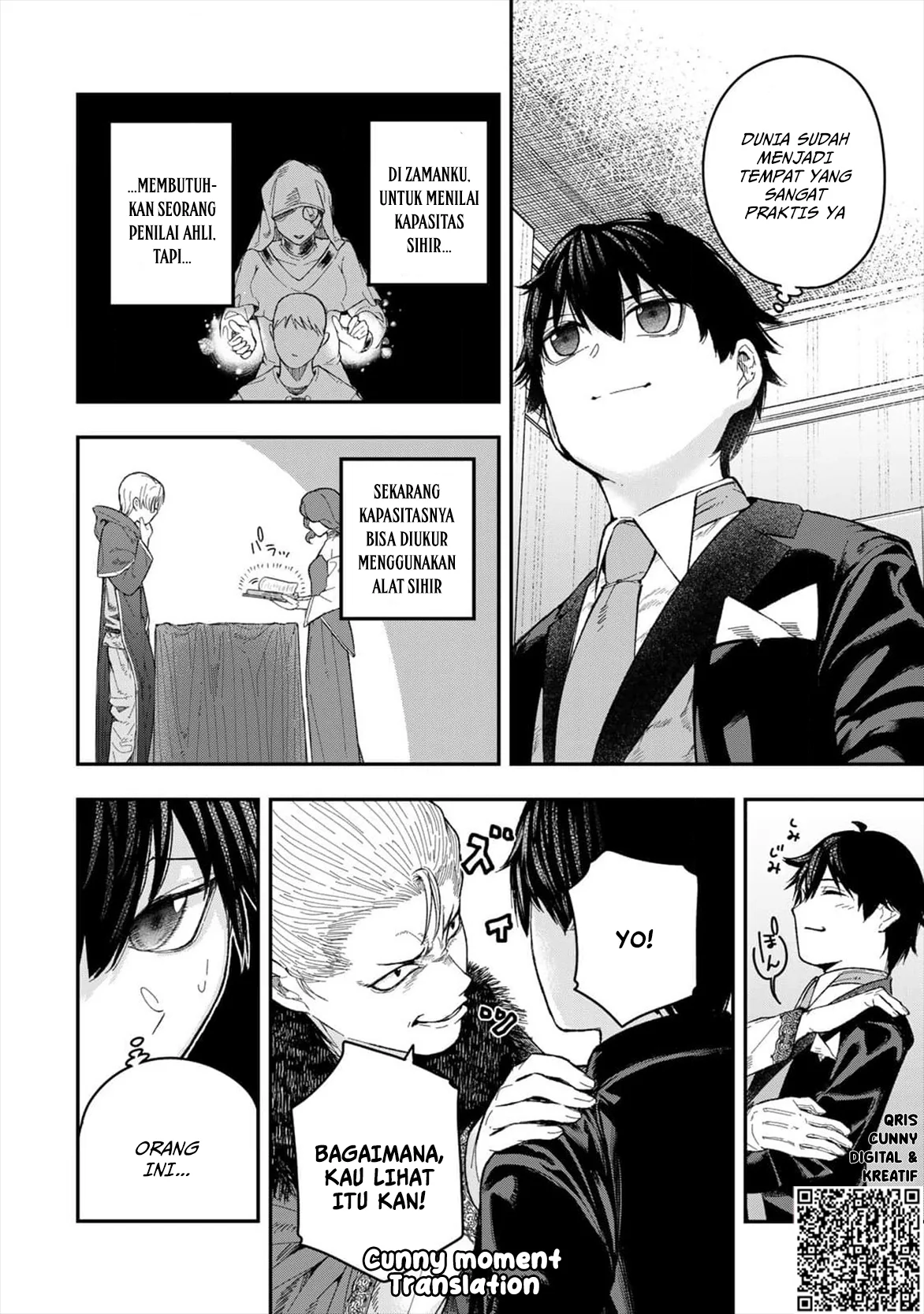 Gomi Ika dato Tsuihou sareta Shiyounin, Jitsu wa Zense Kenja desu: Shijou Saikyou no Kenja, Sekai Saikouhou no Gakuen ni Kayou Chapter 2 - halaman 32