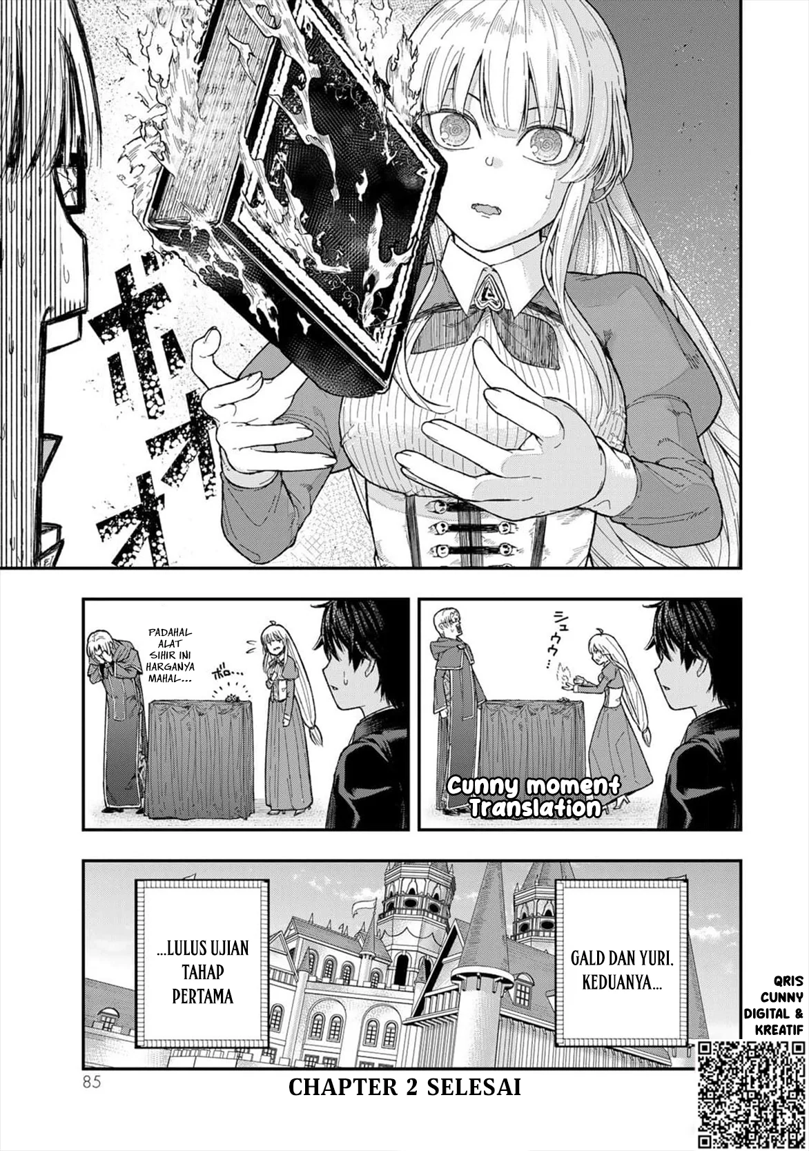 Gomi Ika dato Tsuihou sareta Shiyounin, Jitsu wa Zense Kenja desu: Shijou Saikyou no Kenja, Sekai Saikouhou no Gakuen ni Kayou Chapter 2 - halaman 39