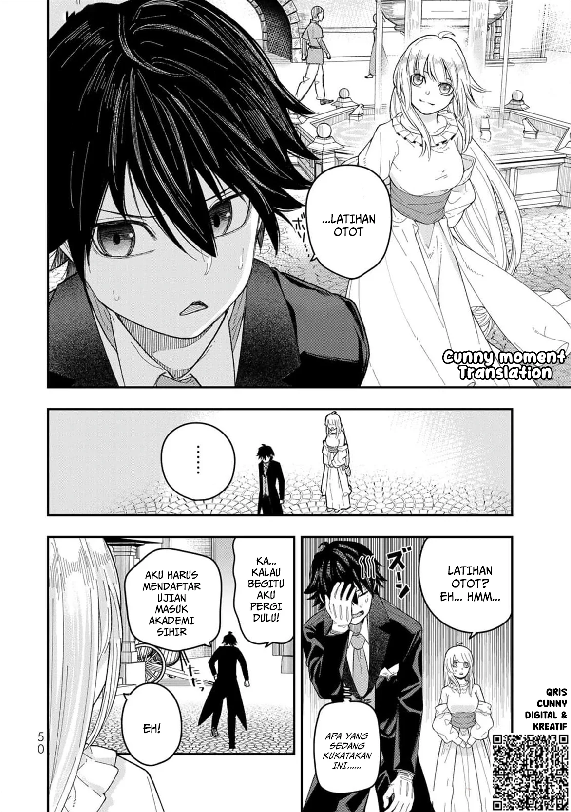 Gomi Ika dato Tsuihou sareta Shiyounin, Jitsu wa Zense Kenja desu: Shijou Saikyou no Kenja, Sekai Saikouhou no Gakuen ni Kayou Chapter 2 - halaman 4
