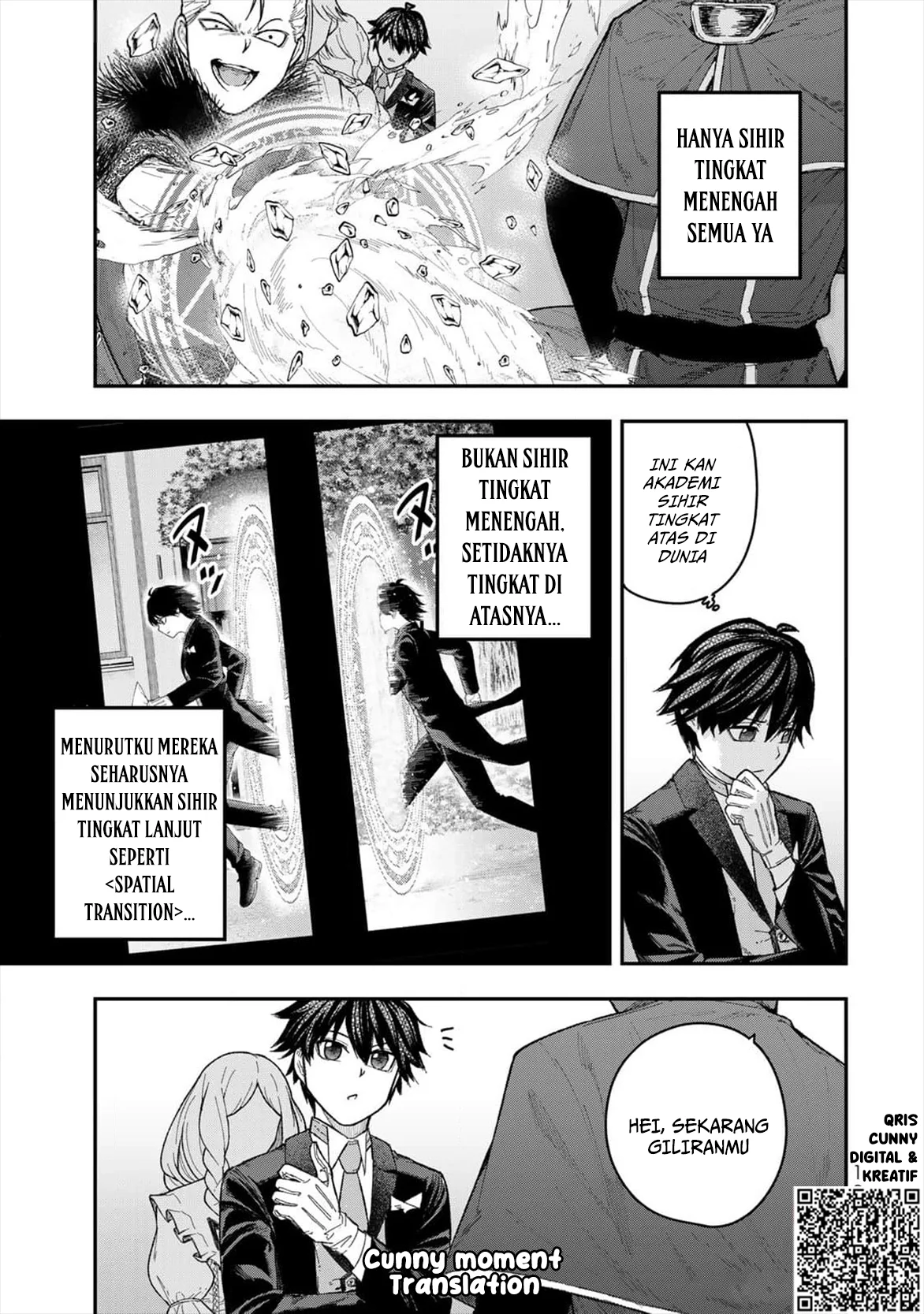 Gomi Ika dato Tsuihou sareta Shiyounin, Jitsu wa Zense Kenja desu: Shijou Saikyou no Kenja, Sekai Saikouhou no Gakuen ni Kayou Chapter 3 - halaman 19