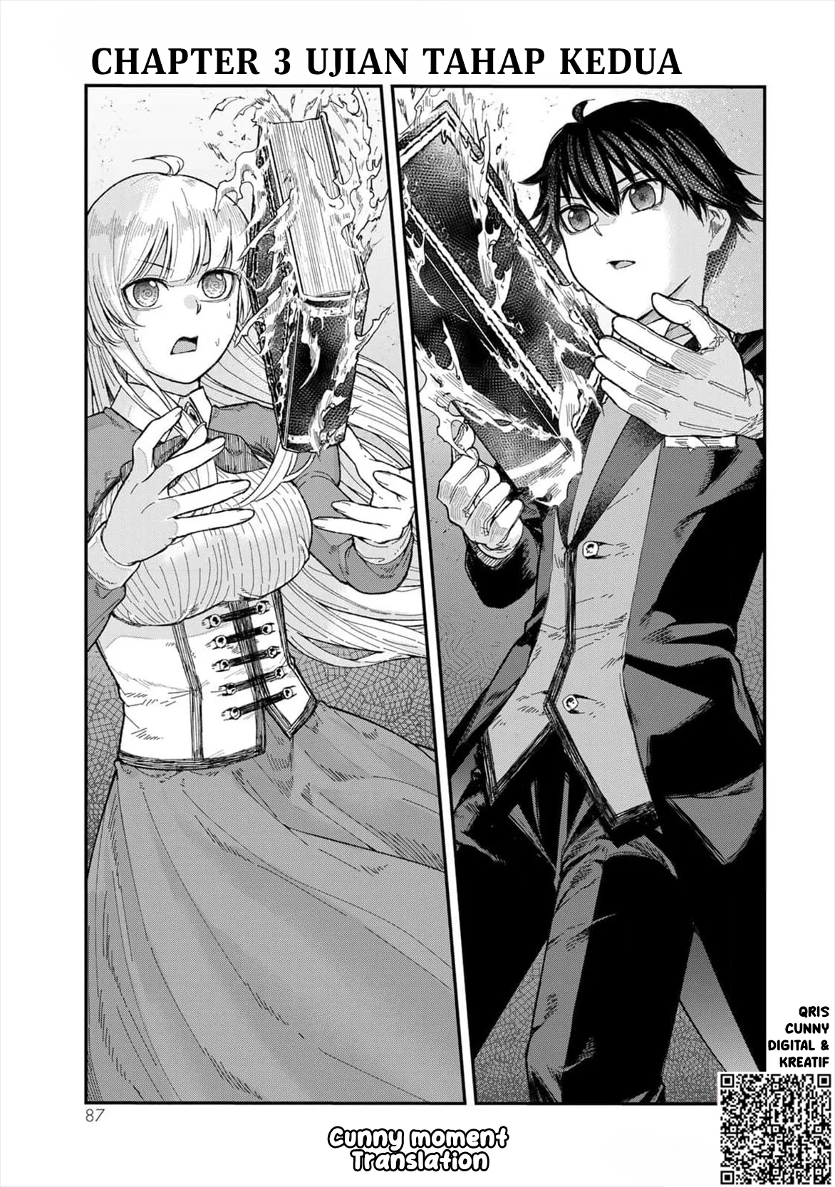 Gomi Ika dato Tsuihou sareta Shiyounin, Jitsu wa Zense Kenja desu: Shijou Saikyou no Kenja, Sekai Saikouhou no Gakuen ni Kayou Chapter 3 - halaman 3
