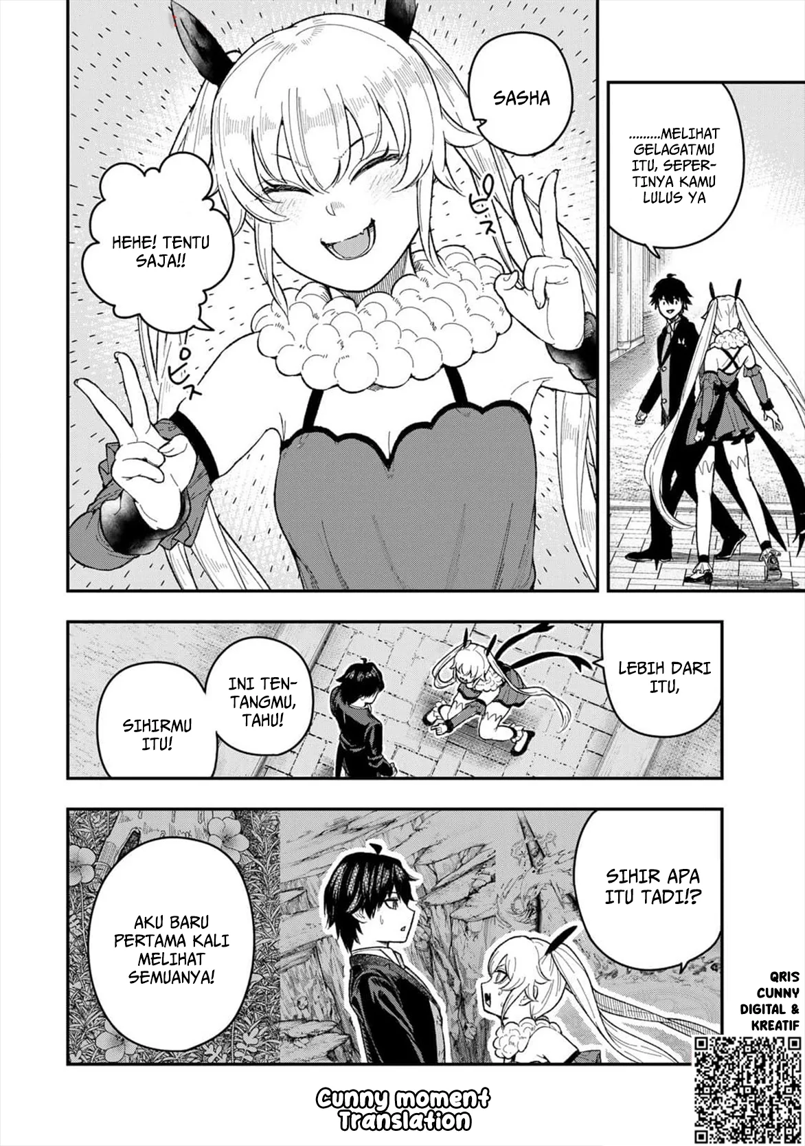 Gomi Ika dato Tsuihou sareta Shiyounin, Jitsu wa Zense Kenja desu: Shijou Saikyou no Kenja, Sekai Saikouhou no Gakuen ni Kayou Chapter 3 - halaman 35