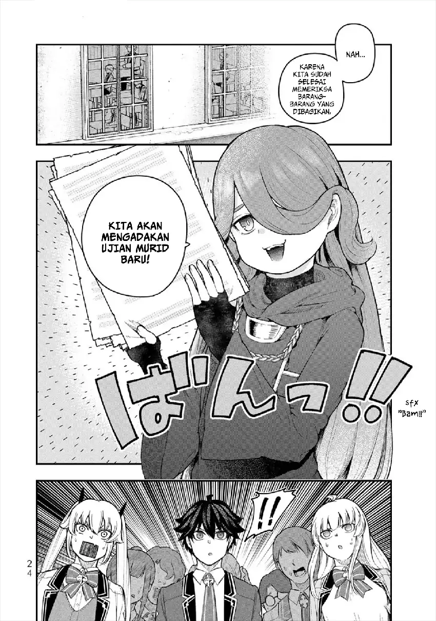 Gomi Ika dato Tsuihou sareta Shiyounin, Jitsu wa Zense Kenja desu: Shijou Saikyou no Kenja, Sekai Saikouhou no Gakuen ni Kayou Chapter 5 - halaman 26
