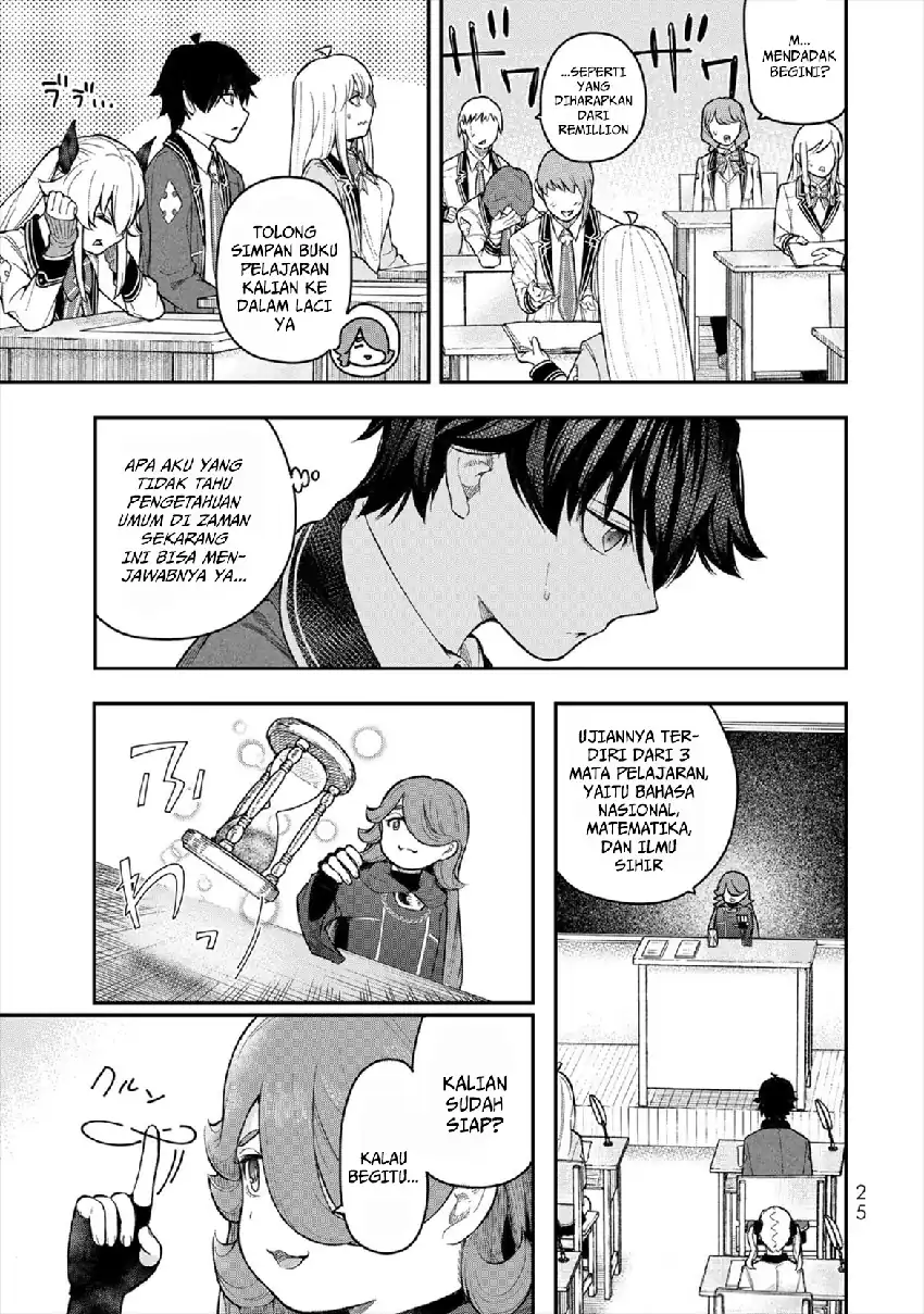 Gomi Ika dato Tsuihou sareta Shiyounin, Jitsu wa Zense Kenja desu: Shijou Saikyou no Kenja, Sekai Saikouhou no Gakuen ni Kayou Chapter 5 - halaman 27