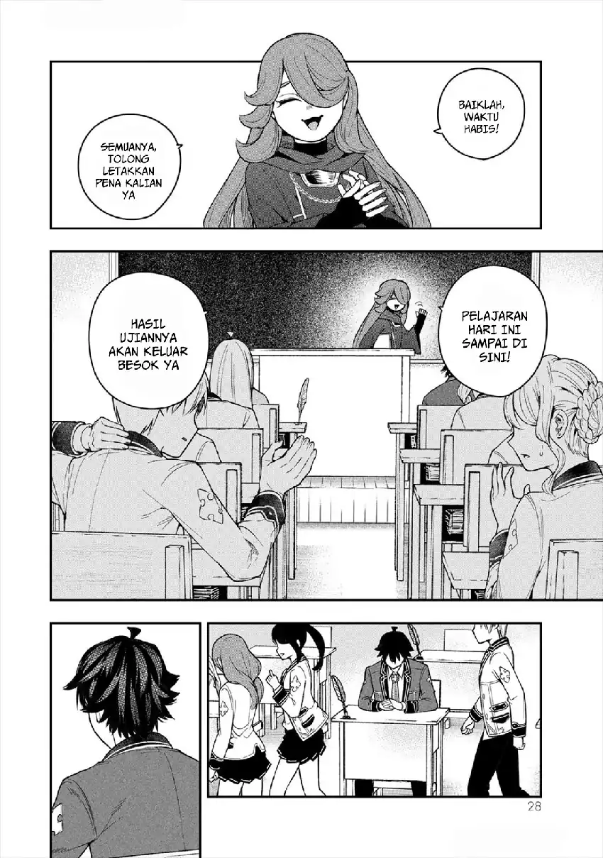 Gomi Ika dato Tsuihou sareta Shiyounin, Jitsu wa Zense Kenja desu: Shijou Saikyou no Kenja, Sekai Saikouhou no Gakuen ni Kayou Chapter 5 - halaman 30