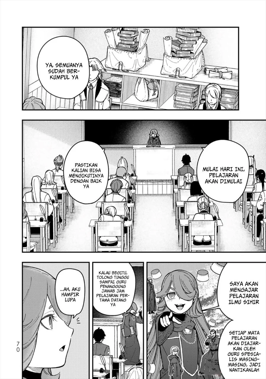 Gomi Ika dato Tsuihou sareta Shiyounin, Jitsu wa Zense Kenja desu: Shijou Saikyou no Kenja, Sekai Saikouhou no Gakuen ni Kayou Chapter 6 - halaman 20