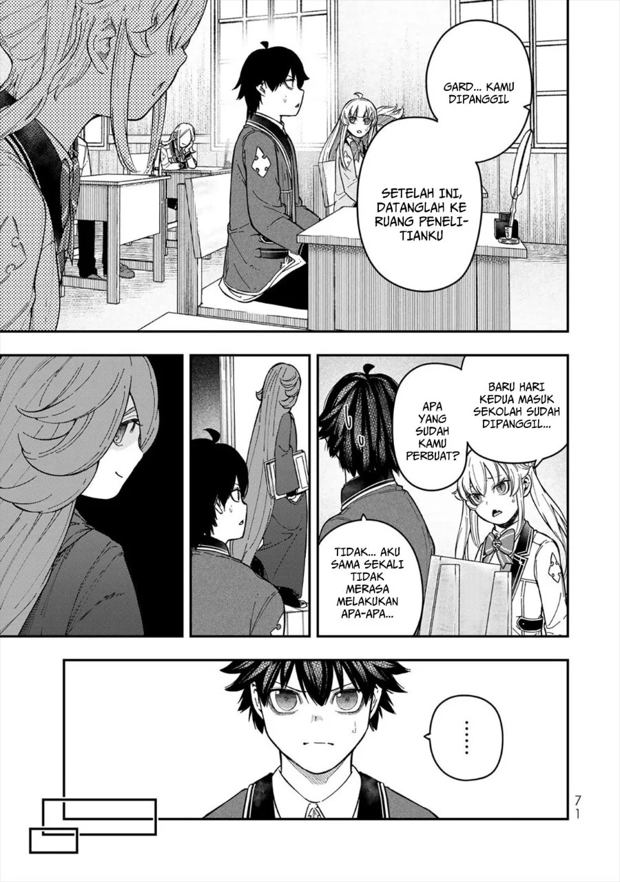 Gomi Ika dato Tsuihou sareta Shiyounin, Jitsu wa Zense Kenja desu: Shijou Saikyou no Kenja, Sekai Saikouhou no Gakuen ni Kayou Chapter 6 - halaman 21