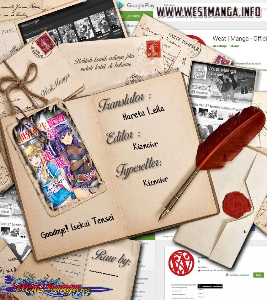 Goodbye! Isekai Tensei Chapter 13.1 - halaman 1