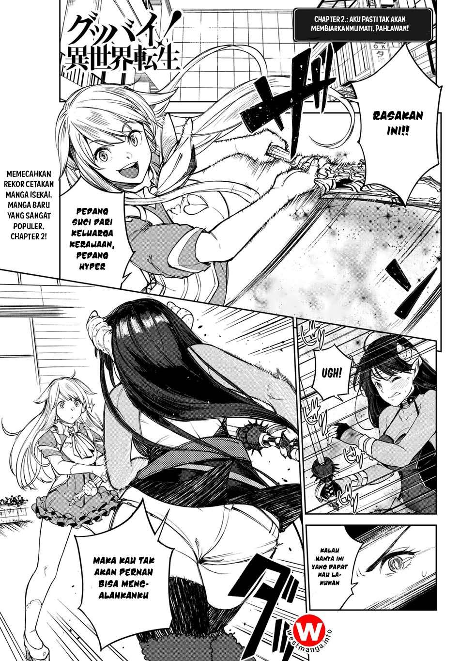 Goodbye! Isekai Tensei Chapter 2 - halaman 1