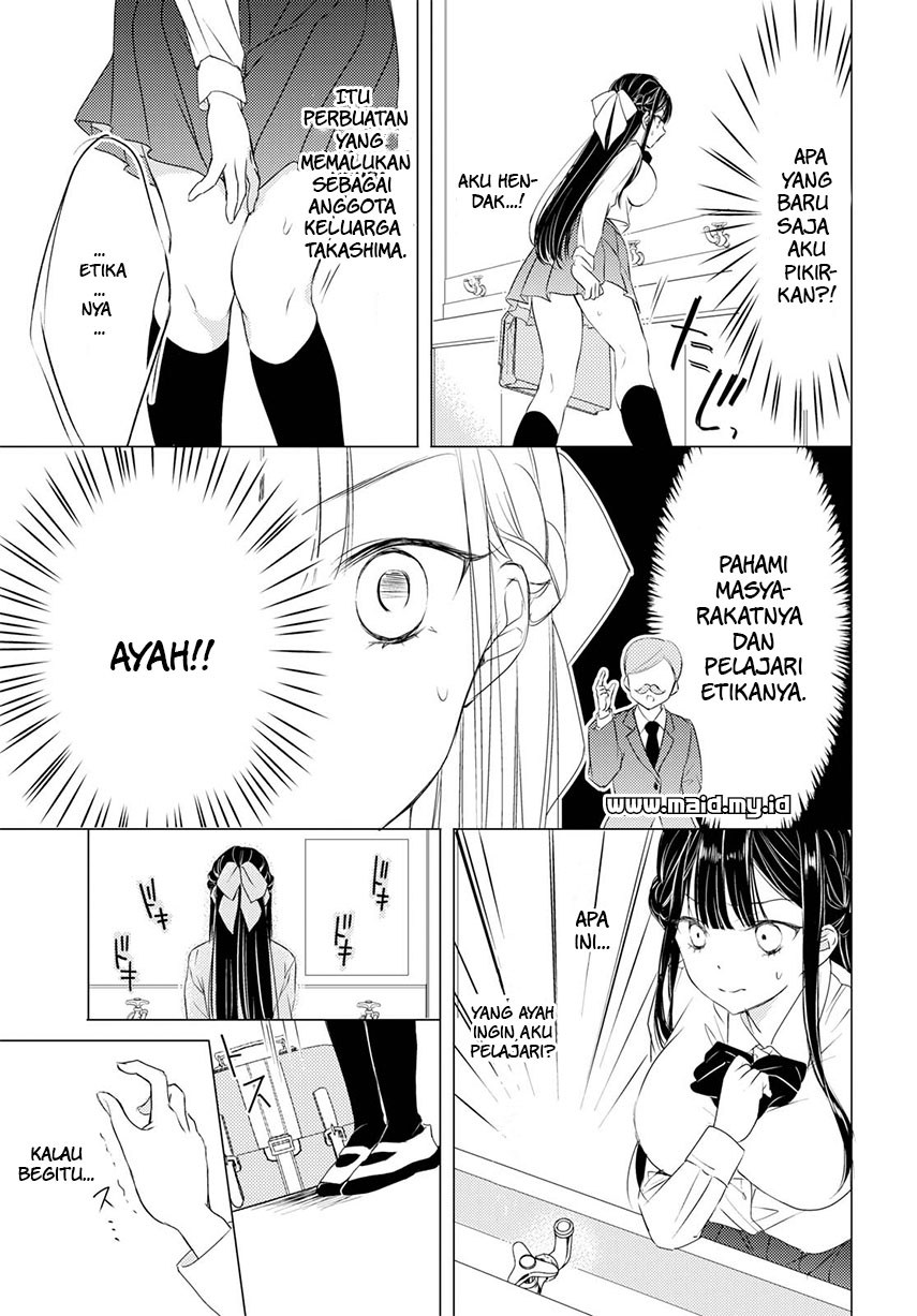 Goreijou Takashima Kiyono wa Hisoka ni Tashinamu. Chapter 1 - halaman 15