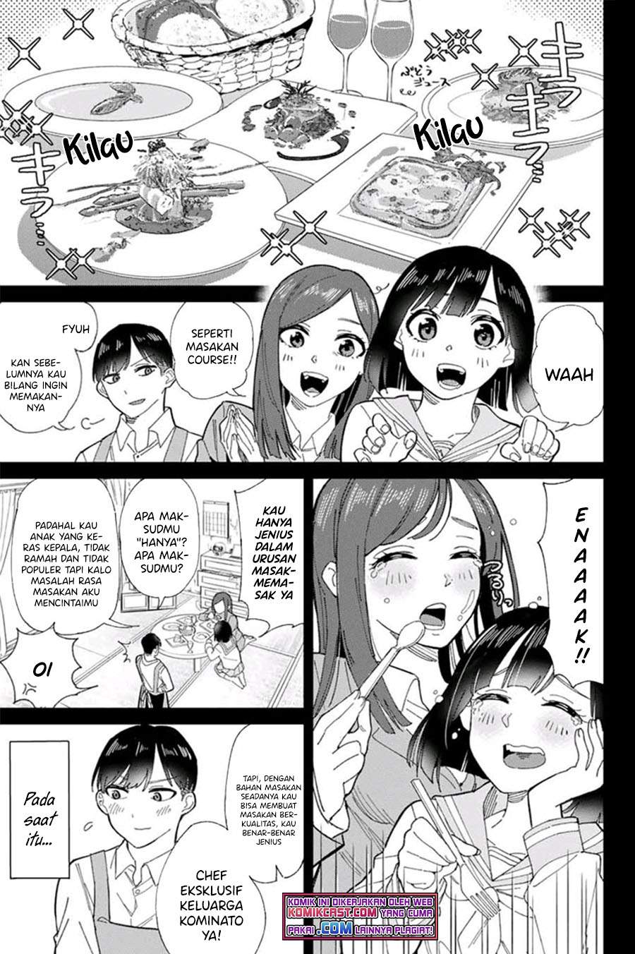 Gorin no Megami-sama : Nedeshiko Ryou no Medal Gohan Chapter 1.1 - halaman 6