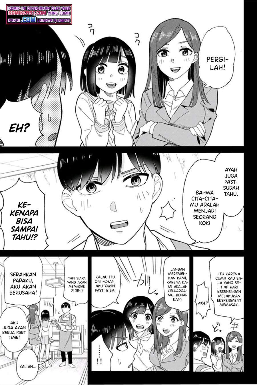 Gorin no Megami-sama : Nedeshiko Ryou no Medal Gohan Chapter 1.1 - halaman 8