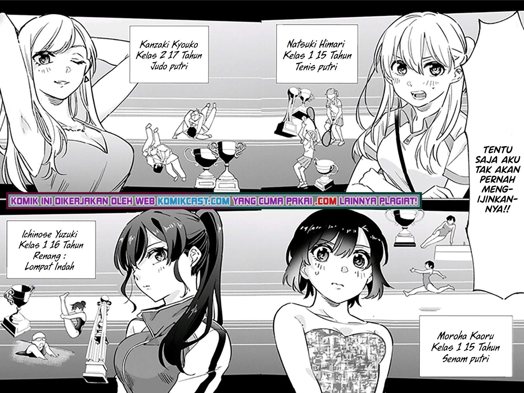Gorin no Megami-sama : Nedeshiko Ryou no Medal Gohan Chapter 1.3 - halaman 19