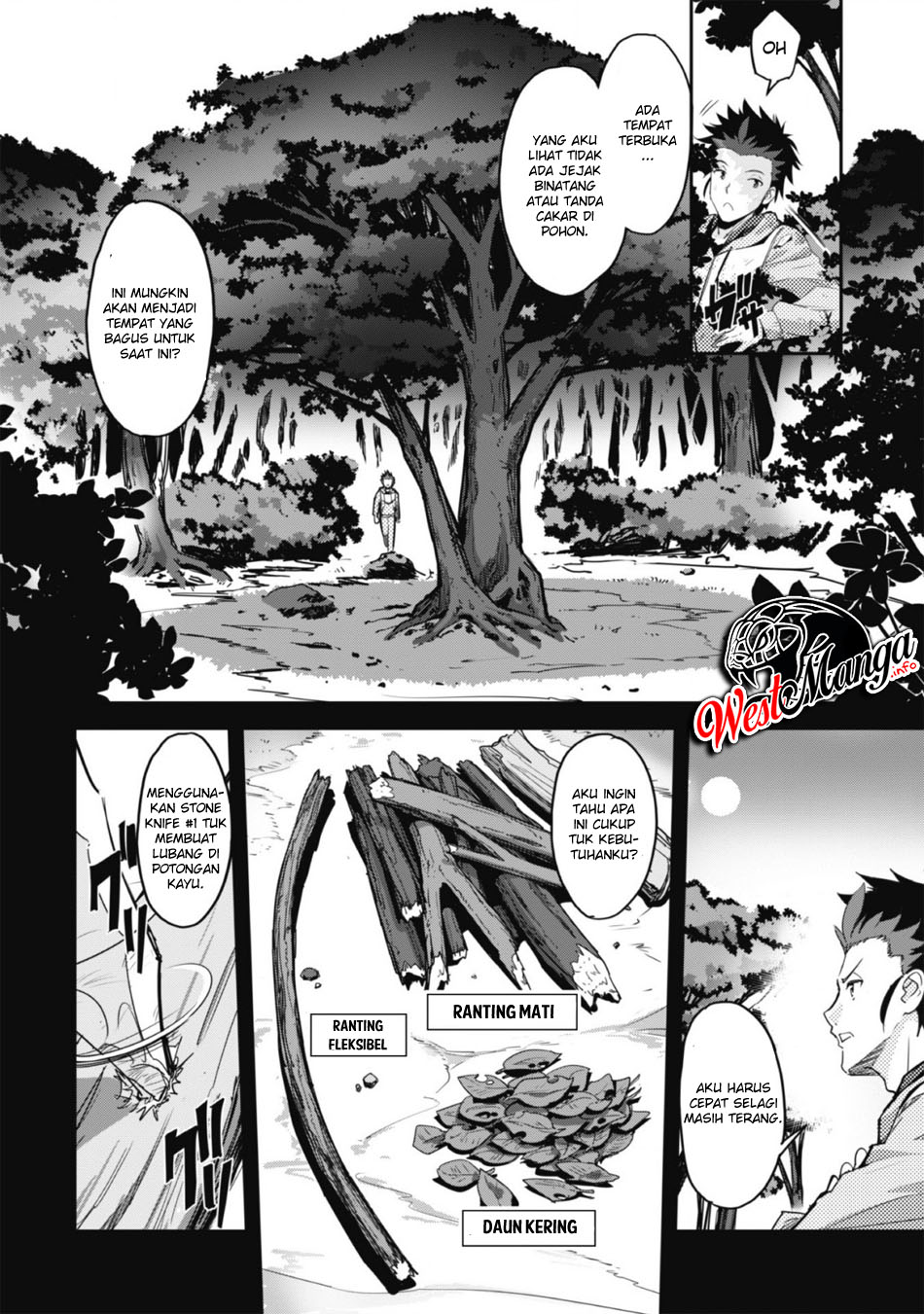 Goshujinsama to Yuku Isekai Survival! The Comic Chapter 1.1 - halaman 14