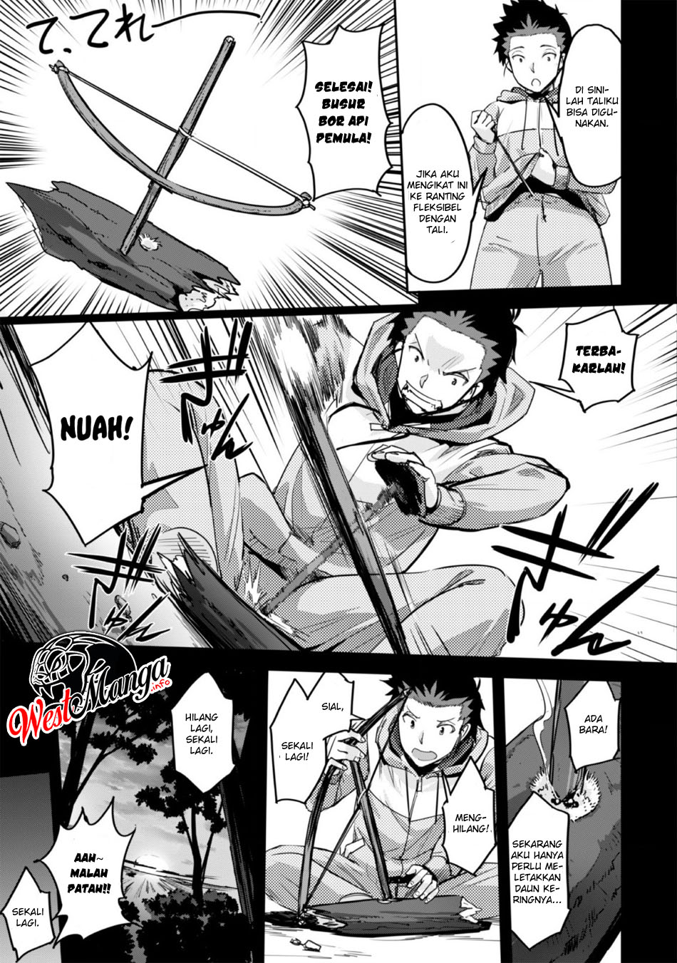 Goshujinsama to Yuku Isekai Survival! The Comic Chapter 1.1 - halaman 15