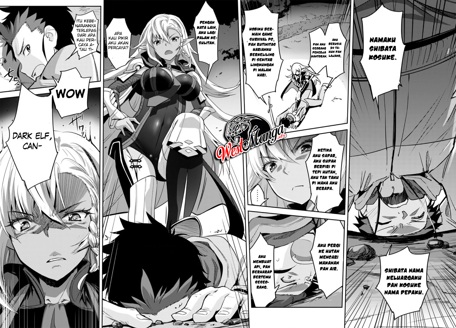 Goshujinsama to Yuku Isekai Survival! The Comic Chapter 1.1 - halaman 5