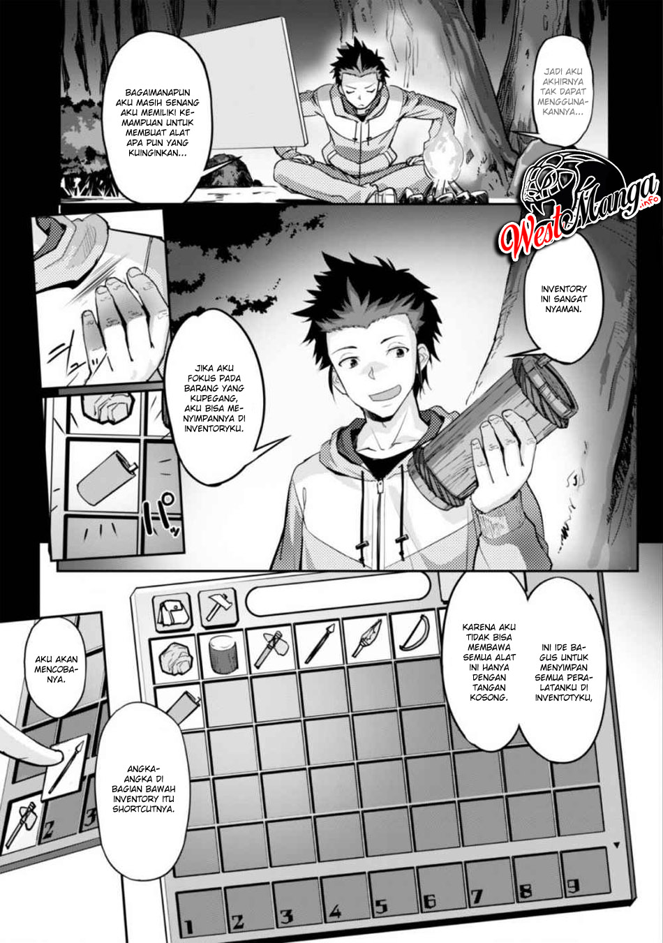 Goshujinsama to Yuku Isekai Survival! The Comic Chapter 1.2 - halaman 2