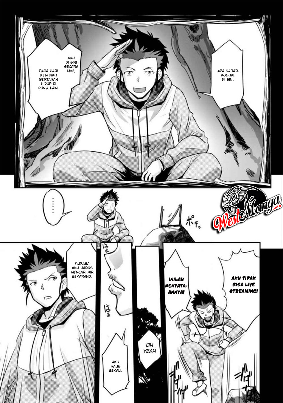 Goshujinsama to Yuku Isekai Survival! The Comic Chapter 1.2 - halaman 4