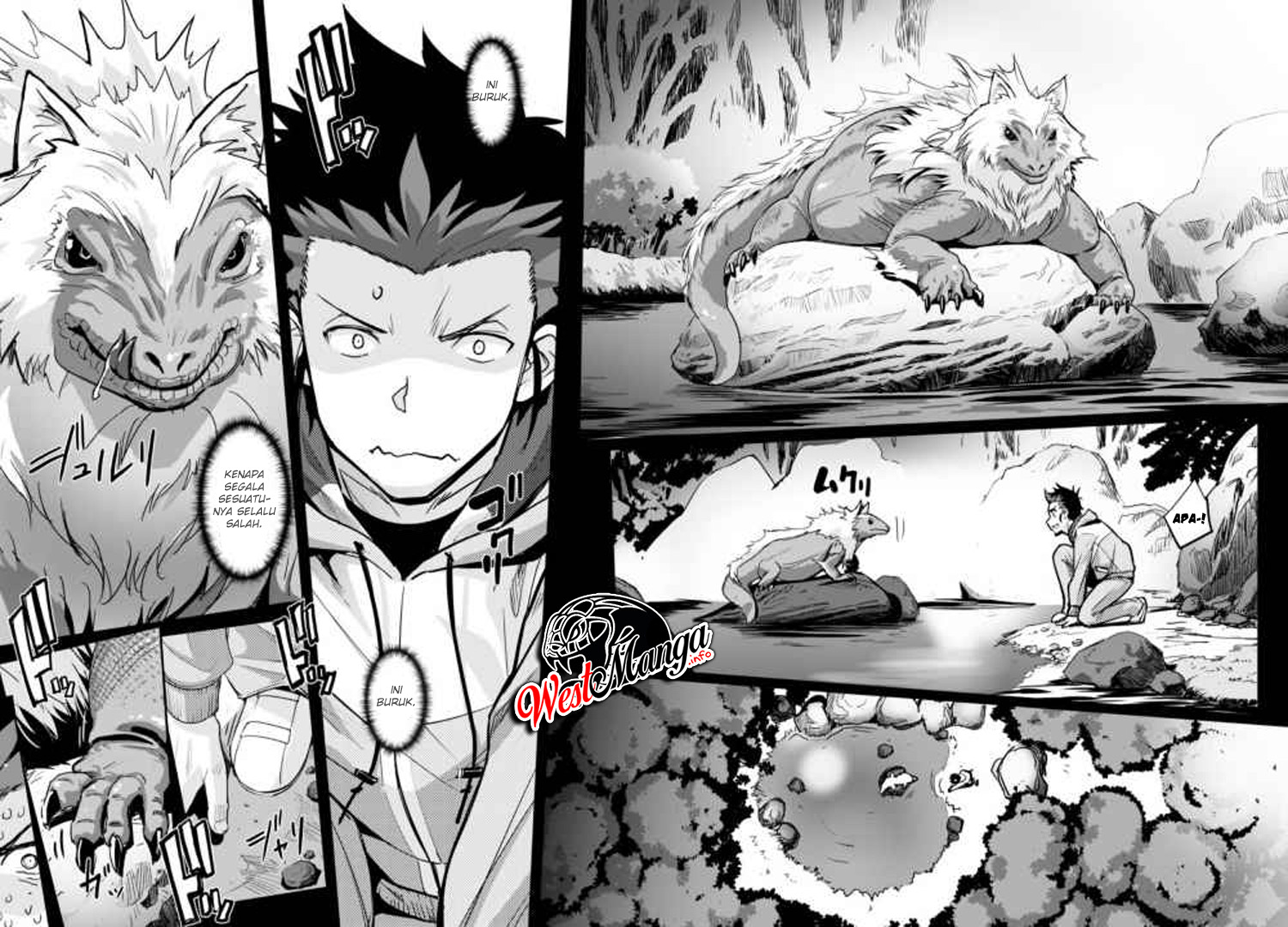 Goshujinsama to Yuku Isekai Survival! The Comic Chapter 1.2 - halaman 7