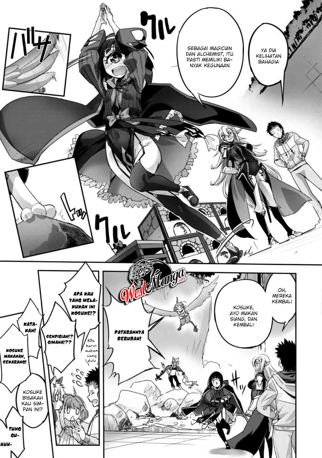 Goshujinsama to Yuku Isekai Survival! The Comic Chapter 11 - halaman 19