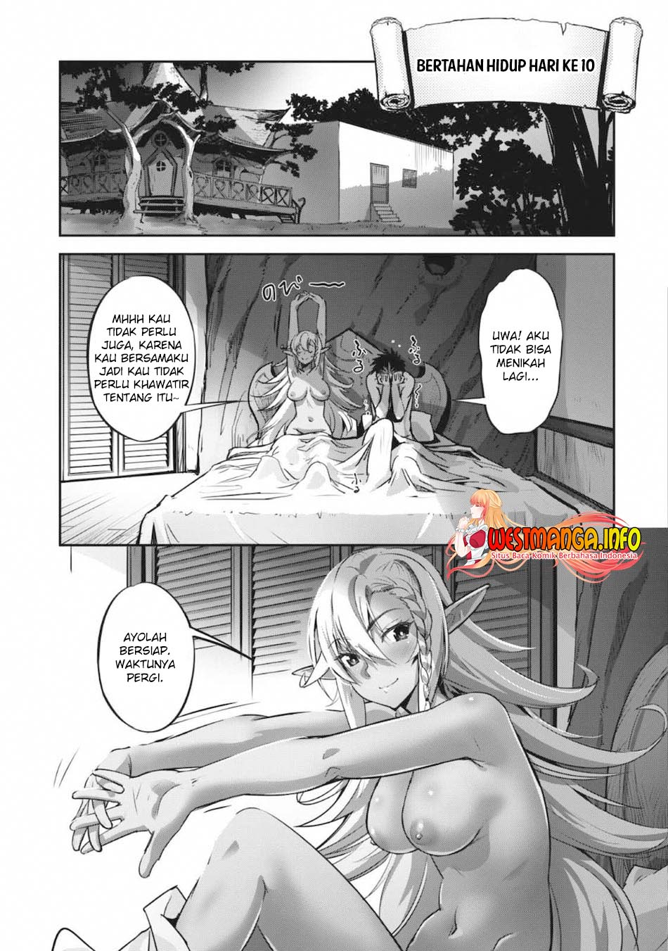 Goshujinsama to Yuku Isekai Survival! The Comic Chapter 18 - halaman 19