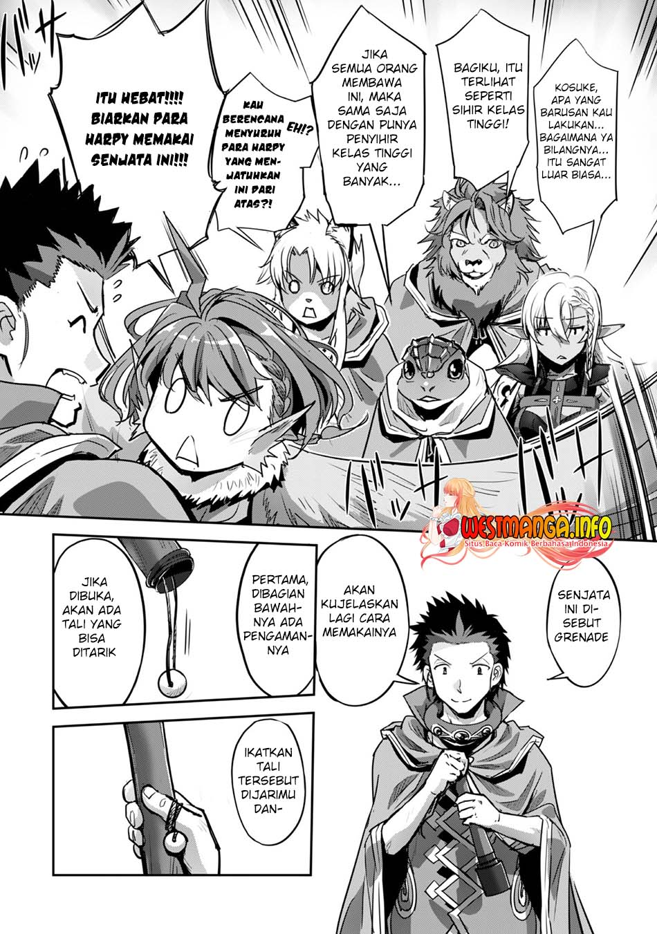 Goshujinsama to Yuku Isekai Survival! The Comic Chapter 20 - halaman 2