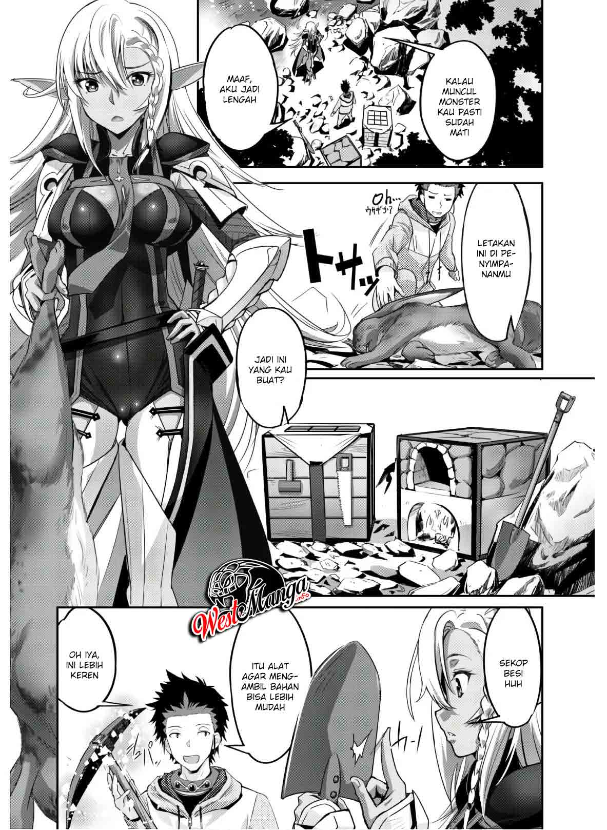 Goshujinsama to Yuku Isekai Survival! The Comic Chapter 4 - halaman 10